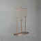 Vintiquewise Small Hanukkah Menorah, 9 Branch Tea Light Candle Holders, Rose Gold QI004643.RG.S - alternate 3